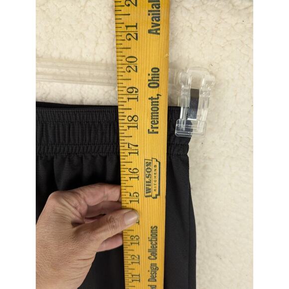 ADIDAS CLIMALITE Size M Boys Black Stretch Waist Athletic Running Shorts 331168 - Picture 3 of 9